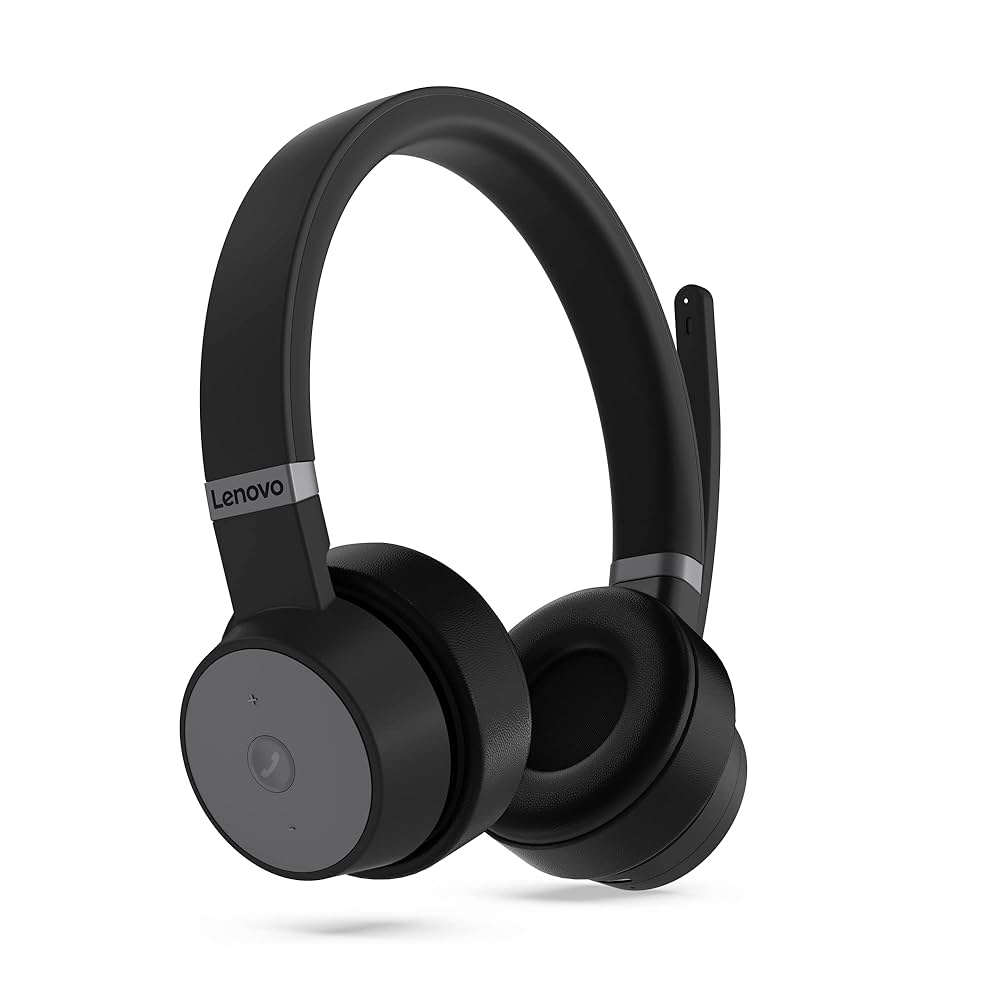 Lenovo Go - Headset - on-ear - Bluetooth - wireless, wired